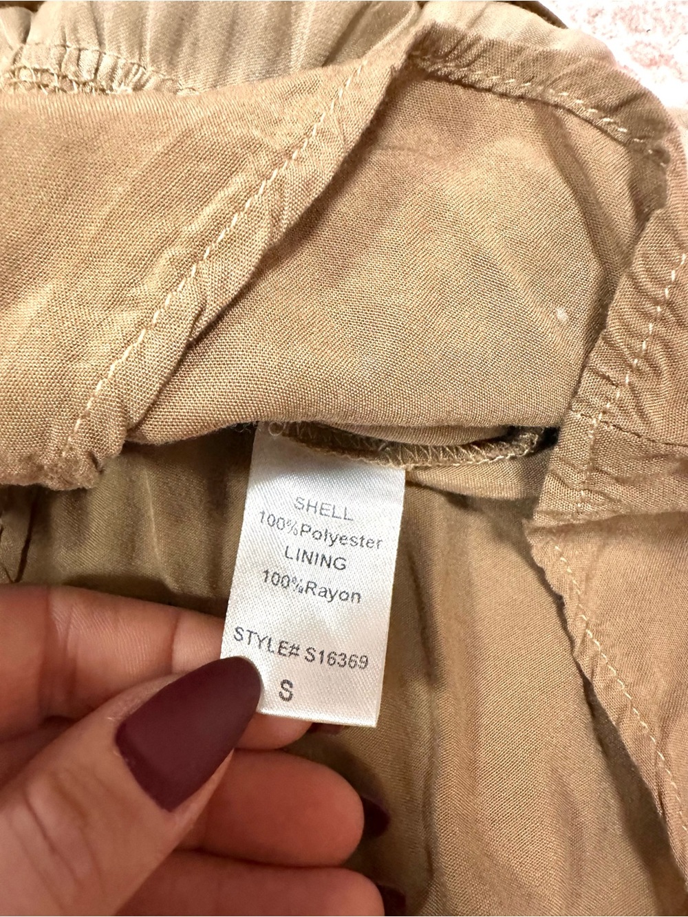 NWOT 🤎 Skort With Ruffles & Built In Shorts - Picture 5 of 7